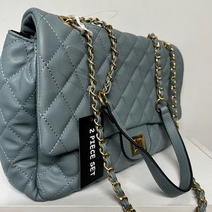 Quilted shoulder bag